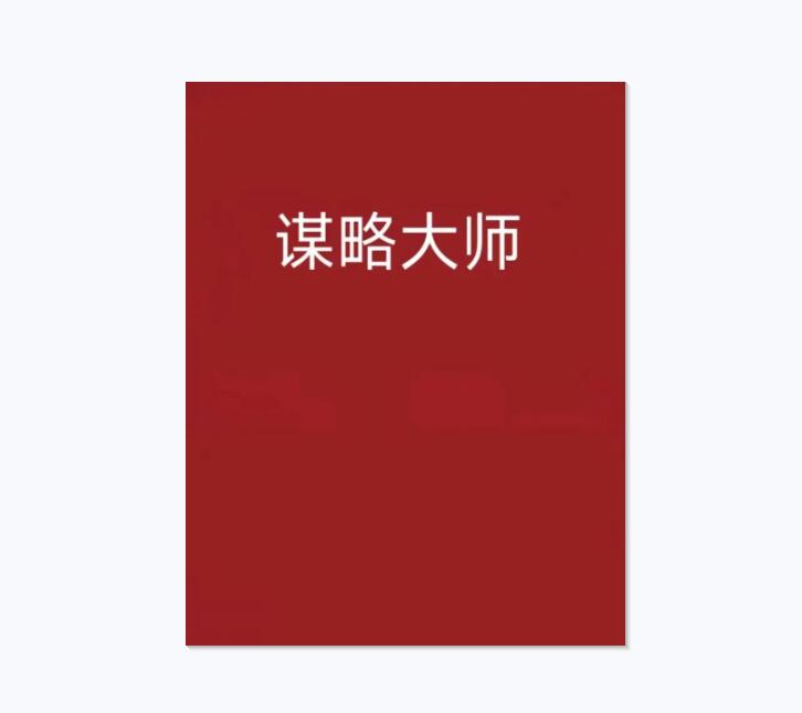 《谋略大师》PDF