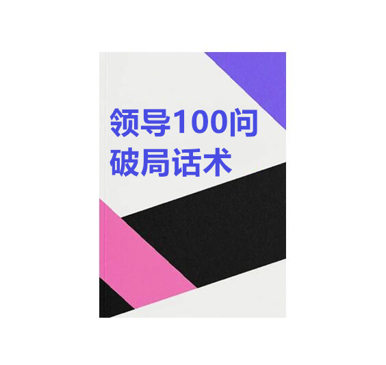 《领导100问完美破解术》PDF