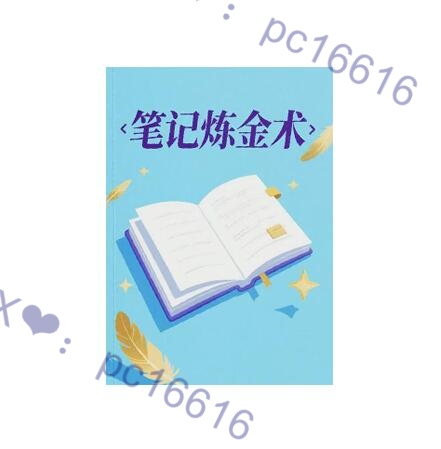 《笔记炼金术》PDF